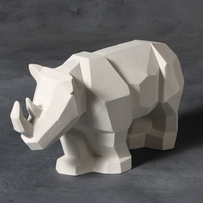Faceted Rhino 