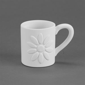 Ten Petal Flower Mug
