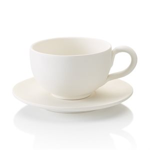 Cappuccino Mug & Saucer 16 oz