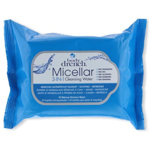 Body Drench - 3-in-1 Micellar Cleansing Water Wipes