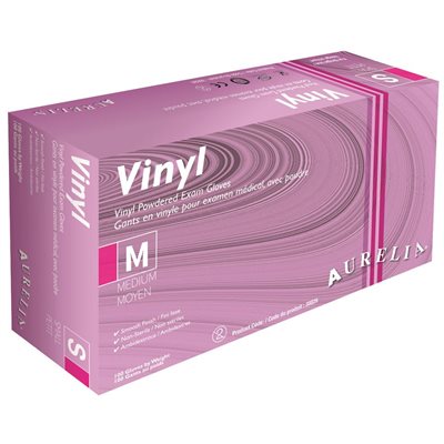 MD - VINYL - Dispoable Gloves - (10 pairs / BAG)